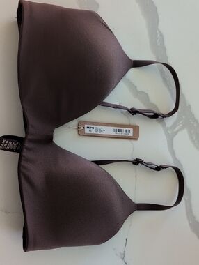 SKIMS Wireless Form T-Shirt Bra 34C Cocoa